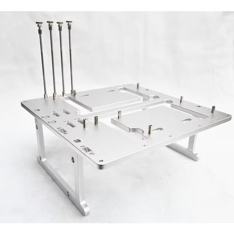 Aluminum Open Frame Test Bench Water Cooling - Chassis de Alumínio Open Frame MATX